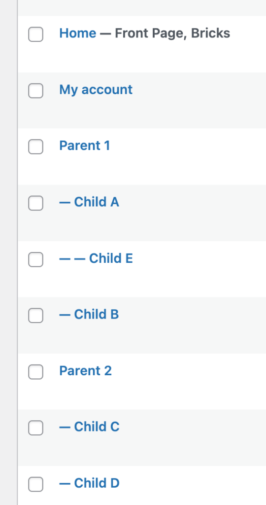 Bricks Query Loop for Top-level Parent Pages with Children - BricksLabs