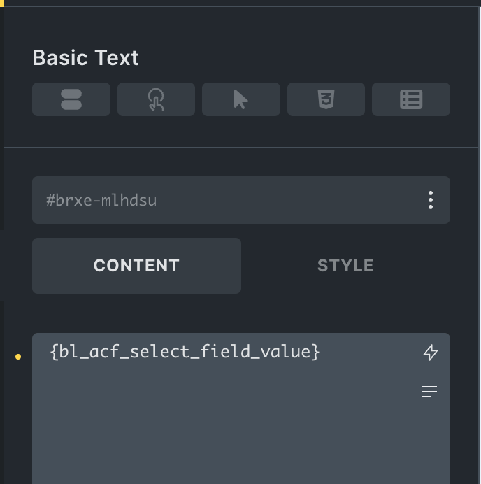 ACF Select Field Query Types in Bricks - BricksLabs